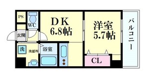 S-FORT江坂Fioreの物件間取画像